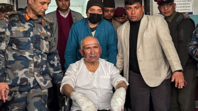 Balonlar alev topuna döndü başkan ile yardımcısı yandı. 1 kişi tutuklandı