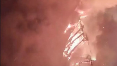 Kütahya'da korkutan yangın