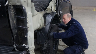 Kar yağdı kazalar artı! Kaportacılarda ‘kar-buz’ mesaisi