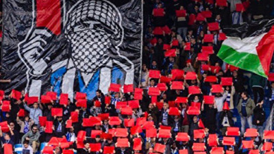 LaLiga'da Alaves taraftarından İsrail'e kırmızı kart