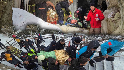 Nöbetten çıkmışlardı: Felaketi yaşadılar! 30 metrelik kanyonda can pazarı