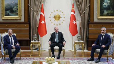 Erdoğan, Rusya Dışişleri Bakanı Lavrov ile görüştü