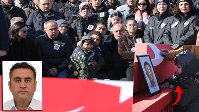 Şehit babaya son bakış! Uyuşturucu operasyonunda kalp krizi geçirmişti