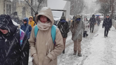 Van'da eğitime 'kar' engeli