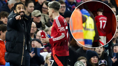 Manchester United'da sular durulmuyor: Garnacho'nun tepkisi gündem oldu