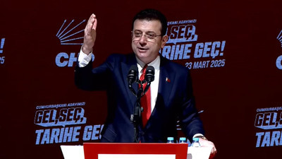 Ekrem İmamoğlu tarihi konuşmasına başladı! Gel, Seç, Tarihe Geç”
