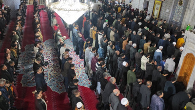Şanlıurfa’da ilk teravih namazı kılındı