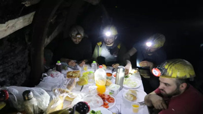 Yerin metrelerce altında ilk sahur