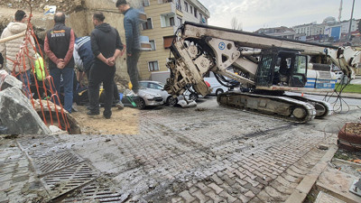 Kağıthane’de 200 tonluk makinenin zinciri koptu olanlar oldu! Hastanelik oldular