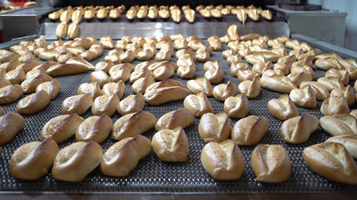 Halk ekmek fırınlarında her gün 40 bin ekmek