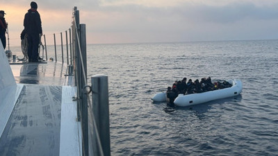 İzmir açıklarındaki ölüme yolculuğu Sahil Güvenlik önledi