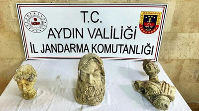 Roma dönemine ait büstler ele geçirildi