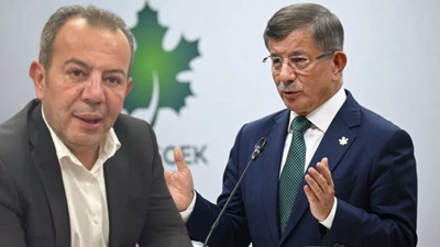 Ahmet Davutoğlu'nun sözleri Tanju Özcan'ı çıldırttı. Şu badem bıyıklı...