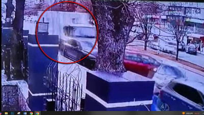 Freni boşalan kamyon dehşet saçtı