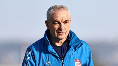 Rıza Çalımbay Sivasspor'un başında ilk antremanda