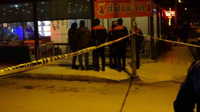 Kahvehaneye silahlı saldırı: 1 ölü