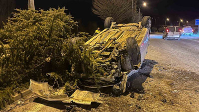 Kütahya'da korkunç kaza! 3 yaralı