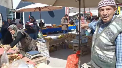 Denizlili pazarcı sitem etti: Fiyatını söylerken gerçekten utanıyorum!