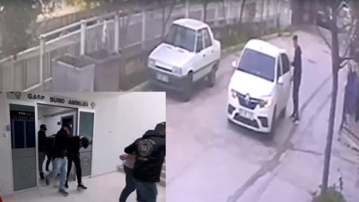 İzmir'de korsan taksi gaspı! 3 kişi tutuklandı