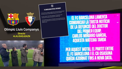 Barcelona - Osasuna maçı iptal edildi: Açıklamalar peşi sıra geldi
