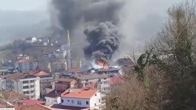 Ekmek fırınında yangın! Korku dolu anlar yaşandı