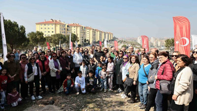 Katledilen 445 kadın anısına fidan dikildi