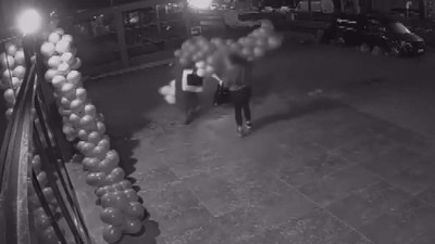Çalışanlar şok oldu! Balonlar çalınmış