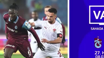 TFF, Süper Lig'de 27. haftanın VAR kayıtlarını açıkladı