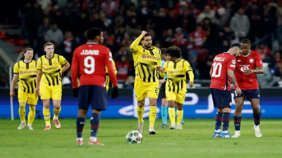 Borussia Dortmund çeyrek finalde