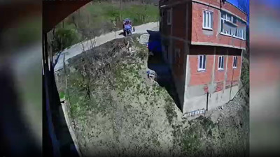 Patpat uçurumdan yuvarlandı