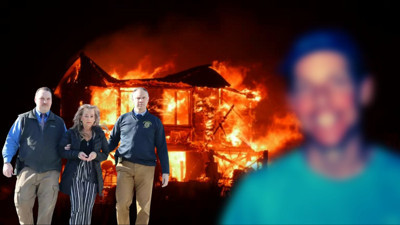 20 yıllık üvey anne zulmünden evi ateşe vererek kurtuldu