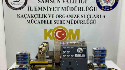 Samsun’da 5 bin dolu makaron ele geçirildi