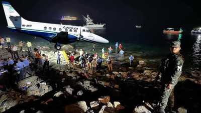 Honduras'ta facia! 17 kişiyi taşıyan uçak denize çakıldı: Çok sayıda ölü ve kayıp var