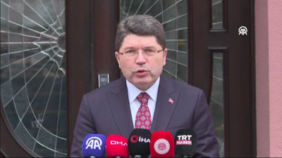 İktidardan İmamoğlu açıklaması... Adalet Bakanı Yılmaz Tunç konuştu