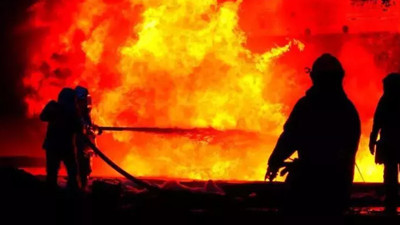 Rusya'da petrol deposunda çıkan yangın 10 bin metrekare alana yayıldı