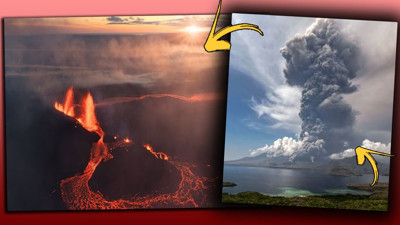 Yanardağ kabusu yeniden hortladı! Endonezya'da Lewotobi Laki-Laki 8 bin metre kül püskürdü: Bölge alarmda