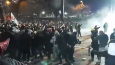 Saraçhane’den Taksim’e yürümek isteyenlere polis müdahalesi