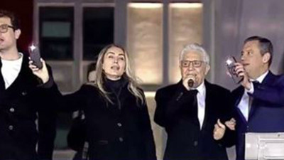 Zülfü Livaneli, Saraçhane'den seslendi: Ey Özgürlük!