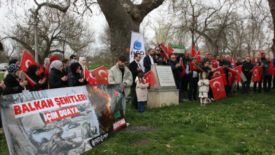 Edirne'de Balkan şehitleri ve Gazze'de hayatını kaybedenler dualarla anıldı