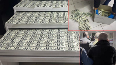 Deste deste dolar basan 3 kalpazana polis baskını! Bayram’da piyasaya süreceklerdi!