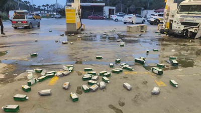 Tartıştı, kavgaya tutuştu hırsını alamadı, benzinliğe daldı