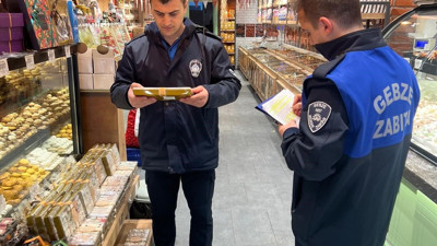 Gebze zabıtasından bayram öncesi sıkı denetim