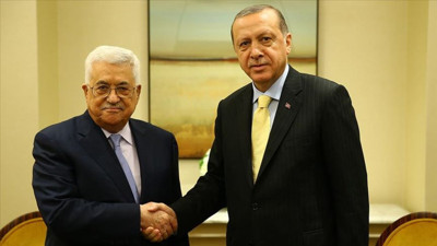 Erdoğan ve Abbas’tan Filistin için birlik mesajı