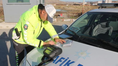 Trafikte makas atan sürücüye para cezası
