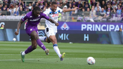 Fiorentina, Atalanta'nın 7 aylık yenilmezlik serisine son verdi