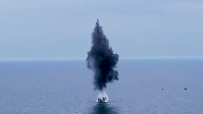 Kocaeli açıklarında mayın paniği