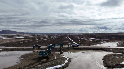 Bayburt'ta taşkınlar yaşanmıştı: Trabzon'dan yardım gecikmedi