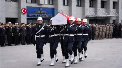 İstanbul’da şehit bekçi Uğur Gölçek'e son veda!
