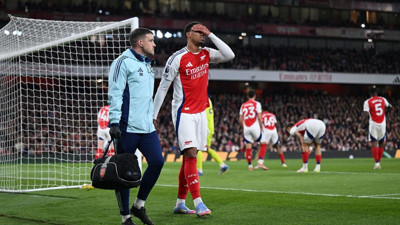 Arsenal'e kötü haber: Yıldız oyuncu sezonu kapattı