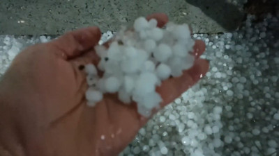 Gölbaşı nisan ayında beyaza büründü